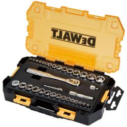 DEWALT 34 részes dugókulcs készlet 1/4 és 3/8" DWMT45034-0 (DWMT45034-0)