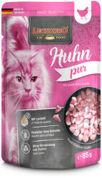 Leonardo 16x85g Leonardo Finest Selection Csirke pur tasakos nedves macskatáp