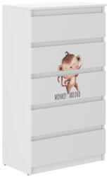 Wooden Toys Komód 5 Fiókos - R5 Majom