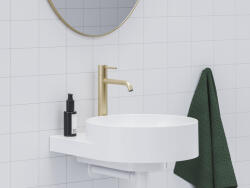 RAVAK Mosdó csaptelep, Ravak Espirit álló mosdó csaptelep 250 mm ES 014.60GLB, Gold Brushed X070616 - mozaikkeramia