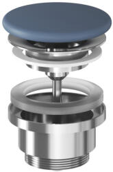 RAVAK Lefolyó, Ravak Flat mosdó lefolyó kerámia fedéllel, Deepsea Blue X03069 - mozaikkeramia