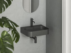 RAVAK Mosdó, Ravak Ceramic Slim Wall R 55 N kerámiamosdó antracit XJX03155005 - mozaikkeramia