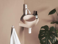 RAVAK Mosdó, Ravak Yard 28 C kerámiamosdó Alabaster Pink XJX0G228000 - mozaikkeramia