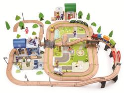 2KIDS TOYS Set trenuleț Oraș și Sat 200 piese (DD2D98208-9) Trenulet