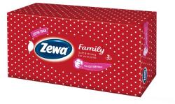 Zewa Family illatmentes Kozmetikai kendő - Fehér (90 db) (28420) (28420)