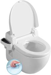 Sapho Brilla - Elektronikus bidé kerámiával, SoftClose, Rimless, fehér NB-R770D-1 (NB-R770D-1)