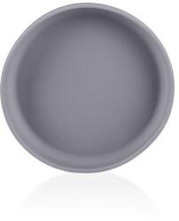 ZOPA Farfurie din silicon, Dove Grey (BD8595114451401) Set pentru masa bebelusi