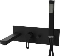 PAFFONI Ringo - Fürdőszobai mixer rejtett beépítéshez, tartozékokkal és testtel, matt fekete színben RIN001NO (RIN001NO)