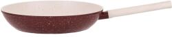 Grunberg Tigaie Aluminiu, 2.50 l, Rosie / Alba, Interior Anti-Aderent, Compatibila Plita Inductie, 28 cm, Grunberg (GR5715)