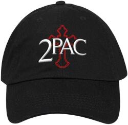 2Pac Cross Logo Sapka Black (2PACCAP03B)