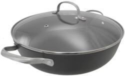 OTI Cratita din Fonta Tip Fagure, Capac Sticla, Capacitate 4.5 l, Diametru 30 cm (ZLN-OTI0016)