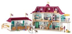 Schleich Casă de țară și grajd lângă lac (OLP102642706) Figurina
