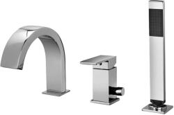 PAFFONI Elle - Kádszegélykeverő, 3 lyukú beépítés, króm EL040CR (EL040CR)