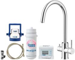 kielle Wimeo - Mosogató csaptelep szűrővel, króm 10525SFI10 (10525SFI10)