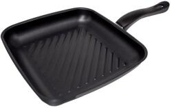 Grunberg Tigaie pentru Gratar, Otel, Invelis Antiaderent, 26 x 24 cm, Neagra, Grunberg (GR6135)