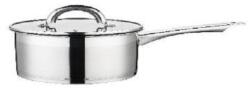 Grunberg Cratita din Inox cu Capac din Sticla si Maner Lung, 16 cm, 1.9 l, Grunberg (GR7017)