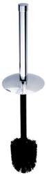 Nimco - Csere WC kefe fedővel, fekete/króm 1178W-26 (1178W-26)