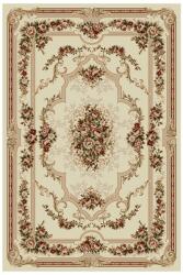 Delta Carpet Covor Dreptunghiular, 50 x 80 cm, Crem / Bej, Lotos 574 (LOTUS-574-100-0508) Covor