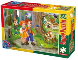 D-Toys Puzzle Copii, Basme: Hansel si Gretel, 24 Piese, D-toys (TOY-60372) Puzzle