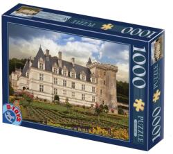 D-Toys Puzzle Adulti, Castele Franceze: Castel Villandry, 1000 Piese, D-toys (TOY-67562) Puzzle