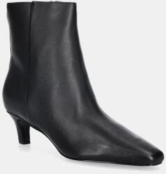 Guess cizme de piele IDREENA 9BYA-OBD2MU_99X (FLFIRN.LEA10.BLACK)
