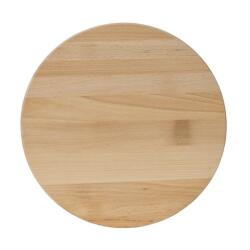 Zilan Tocator de Bucatarie Rotativ, din Lemn de Fag, pentru Servire, Diametru 35 cm (ZLN-EXT8009) Tocator