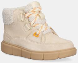 Sorel cizme din piele întoarsă EXPLORER III NW LACE WP 9BYA-OBD2US_01X (2077961292)