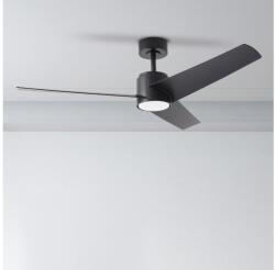 ZEVENTI - LED mennyezeti ventilátor ORVIETO LED/18W/230V Wi-Fi Tuya fekete + távvezérlő ZEV001 (ZV0023)