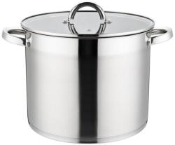 Grunberg Oala din Inox cu Capac din Sticla, 24 cm, 8.90 l, Grunberg (GR7424)