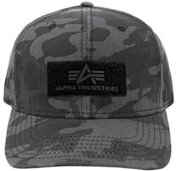 Alpha Industries Șapcă Alpha Industries Velcro Cap - Black Camo