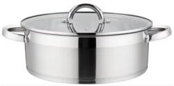 Grunberg Cratita din Inox cu Capac din Sticla, 22 cm, 3 l, Grunberg GR4116 (GR4116)