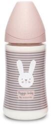Suavinex STICLA PREMIUM 270 ml 3P HYGGE STRIPS - ROZ (3162102H1)