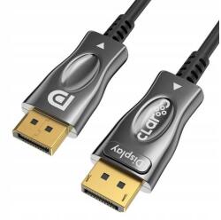 Claroc DisplayPort 1.4 AOC 8K optikai kábel 30 m (CLAROC-DP-14-30M)