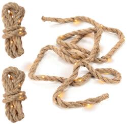 Nexos LED dekoratív kötélkészlet 25 LED meleg fehér 3 db (BI11003_SL3)