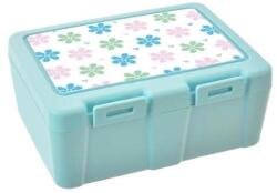 Orion Box UH Lunch uzsonnásdoboz 18x14x7, 5 cm osztott virágokkal (154035) (154035)