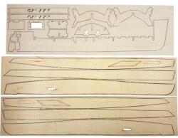 Mantua Model Galaxy 53ft luxus jacht 1: 25 készlet (KR-800705)