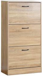 Autronic Cipőtartó rekesszel G1016 OAK, tölgyfa, világosbarna