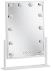 ELTAP Flamnate, 30x47, 5x2, 5cm, Tükrök világítással, Fehér, Tükör - sprintbutor