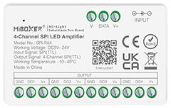 Mi-Light SPI-PA4 Jelerősítő 4 csatornás (DRGB LED szalaghoz) (Milight SPI-PA4)