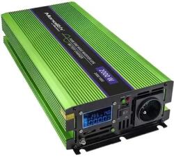 Qoltec Pure Sine Wave inverter Monolith, 1000W, 2000W (51942)