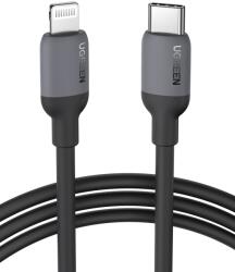UGREEN USB-C apa 2.0 - Lightning apa Adat és töltőkábel - Fekete (1m) (20304) (20304)
