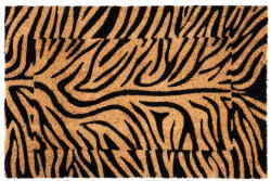MagicHome STM 263 lábtörlő - Zebra, 40 x 60 cm, barna/fekete (TC2210617)