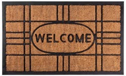 MagicHome RBC 196 lábtörlő - Welcome, 45 x 75 cm, barna (TC2210610)