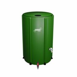 4-Home Butoi de apă pliabil 250 l, verde Stropitor