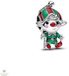 Pandora Mozgatható Karácsonyi Manó charm - 794294C01
