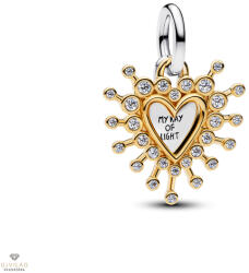 Pandora Szív alakú dupla charm - 764141C01