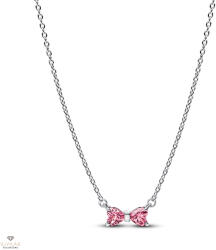 Pandora Rózsaszín Masni nyaklánc - 394235C01-45