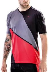 Merida Triangle férfi rövid ujjú freeride mez, piros-fekete, XL-es méret