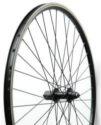 Velotech Beretta-Velotech 26 colos (559 mm) MTB hátsó kerék, gyorszáras tengellyel, kazettás lánckeréksorhoz, ipari csapágyas, fekete