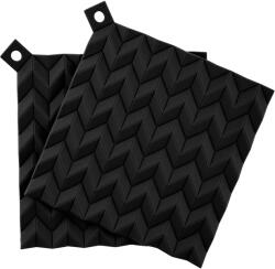 RIG-TIG Suport pentru oală HOLD-ON 19 cm, set de 2 buc, negru, silicon, RIG-TIG (RIGZ002087)